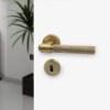 Dørhåndtag Helix 200 - Skandinavisk Standard - Antik Bronze