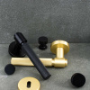 Dørhåndtag Helix 200 - Skandinavisk Standard - Antik Bronze