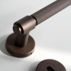 Dørhåndtag Helix 200 - Mørk Bronze