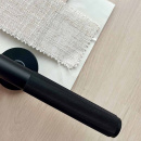 Dørhåndtag Riff - Skandinavisk Standard - Mat Sort