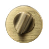 Toiletlåse R - Europeisk Standard - Antik Brons