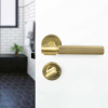 Toiletlåse R - Europeisk Standard - Antik Brons