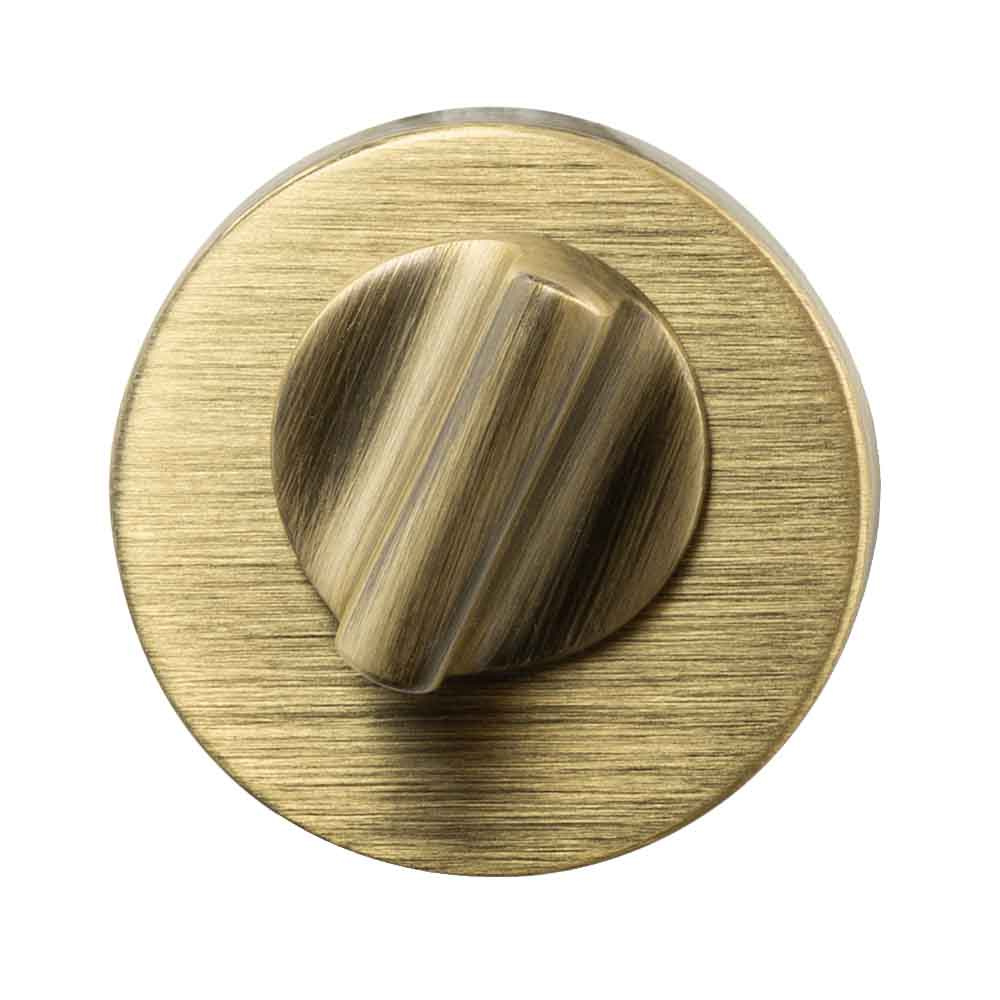 Toiletlåse R - Skandinavisk Standard - Antik Bronze