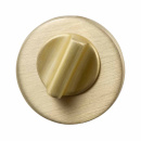 Toiletlåse R - Europeisk Standard - Børstet Messing