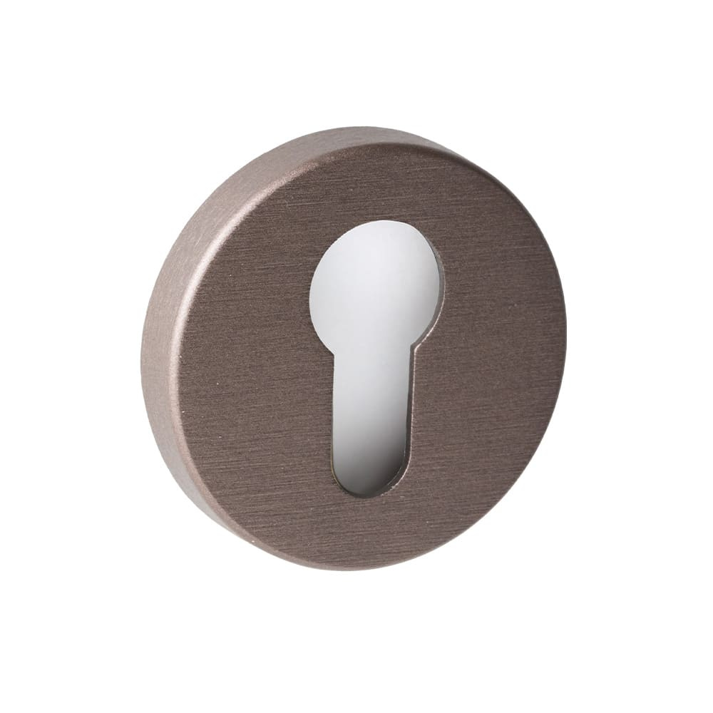 Nøgleplade R-E - Mørk Bronze (Europæisk standard)