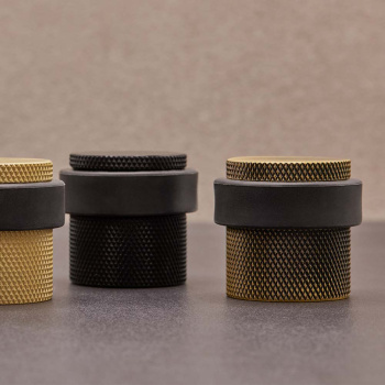 Dørstopper Helix - Rustfrit Stål Finish