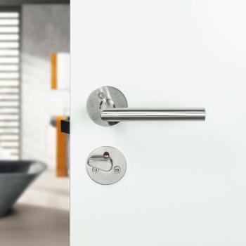 Toiletlåse Kastrup - Rustfrit Stål Finish