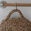 Køkkenstang Aveny - 600mm - Komplet - Eg/Børstet Rustfrit