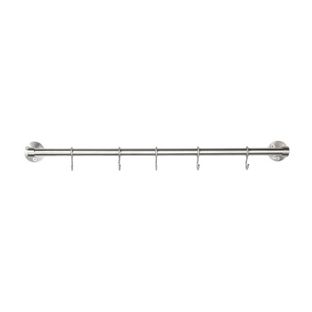 Køkkenstang Aveny - 600mm - Komplet - Børstet Rustfrit