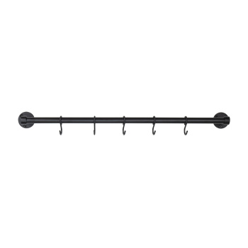 Køkkenstang Aveny - 600mm - Komplet - Mat Sort