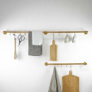 Forlængerstang Aveny - 600mm - Poleret Ubehandlet Messing