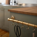 Forlængerstang Aveny - 600mm - Poleret Ubehandlet Messing