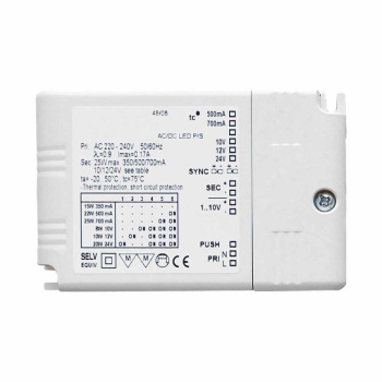 Driver Drikon - Dæmpbar - 350-700mA/12-24V