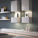 Afstandsring Atom - Rustfrit Look