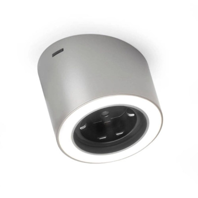 LED-Spot Unika - Stikkontakt - Rustfrit Look i gruppen Outlet hos Beslag Online (972786)