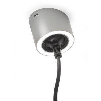 LED-Spot Unika - Stikkontakt - Rustfrit Look
