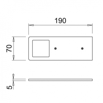 LED-Spot Polar SE - Mat Sort