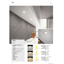 LED-Spot Atom D-M - Rustfrit look