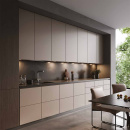 LED-Spot Holl D-M med låg - Rustfrit Look