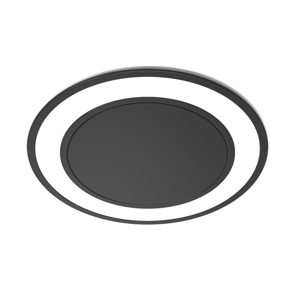 LED-Spot Holl D-M med låg - Mat Sort