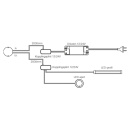 Lysdæmper Capsens FW -12 /24V - Sort