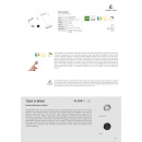 Lysdæmper Touch Tom D-MWA - Alu-look