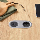 Stikkontakt Infini - Rustfrit Look