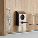 Stikkontakt Mini Born - Rustfrit Look