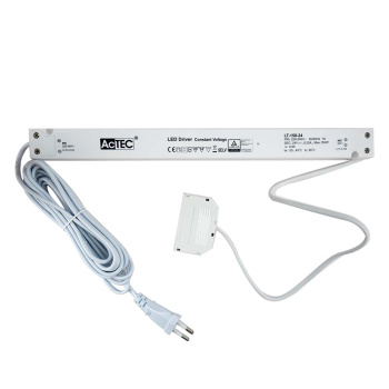 Drivdon SLIM - 6 tilslutninger - 24V / 150W - Hvid