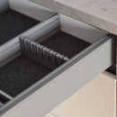 Knivindsats Flex Basic - Mørkegrå