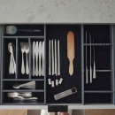 Knivindsats Flex Basic - Mørkegrå