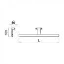 Badeværelse Lampe LED Aalto - Krom