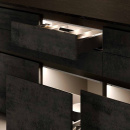 LED-Armatur Baski SF - Rustfri Look 