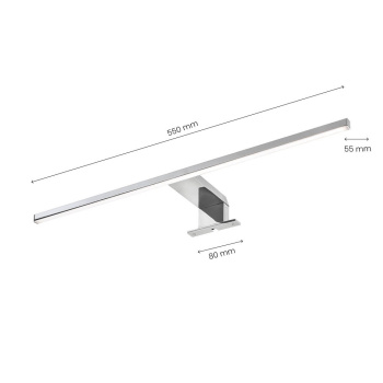 LED-Armatur Jot - Krom
