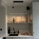 Loftslampe Pendy Dim - Sort