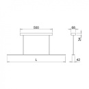 Loftslampe Pendy Dim - Sort