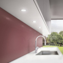 LED-Spot Stella Flat - Rustfrit Look