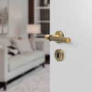 Dørhåndtag Helix 200 - Antik Bronze