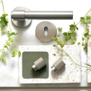 Dørhåndtag Helix 200 Plain - Rustfrit Stål Finish