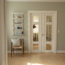 Dørhåndtag Helix 200 Stripe - Messing