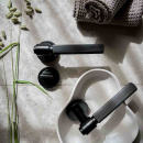 Dørhåndtag Helix 200 Stripe - Sort