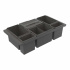 Affaldssystem - Cube Basic Low - Mørkegrå