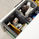 Affaldssystem - Cube Compact Eco - Mørkegrå