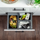 Affaldssystem - Cube Compact Eco - Mørkegrå