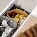 Affaldssystem - Cube Compact Eco - Mørkegrå