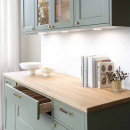 Greb 1353 - Poleret Messing/Brunt Læder