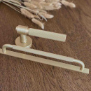 Greb Helix/Bagplade - Messing