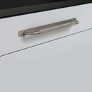 Greb Helix/Bagplade - Rustfrit Stål Finish