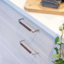 Greb 1353 - Polert Messing/Læder Nature