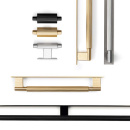 Greb Arpa/Bagplade - Børstet Sort